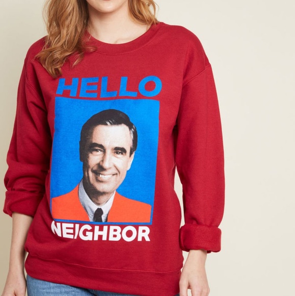 Modcloth Tops - Mr Rogers Hello Neighbor sweatshirt